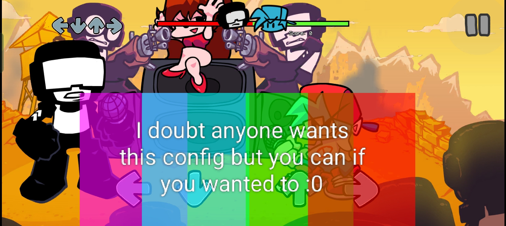 Mobile hitbox options Mod for Friday Night Funkin' | FNF Mods