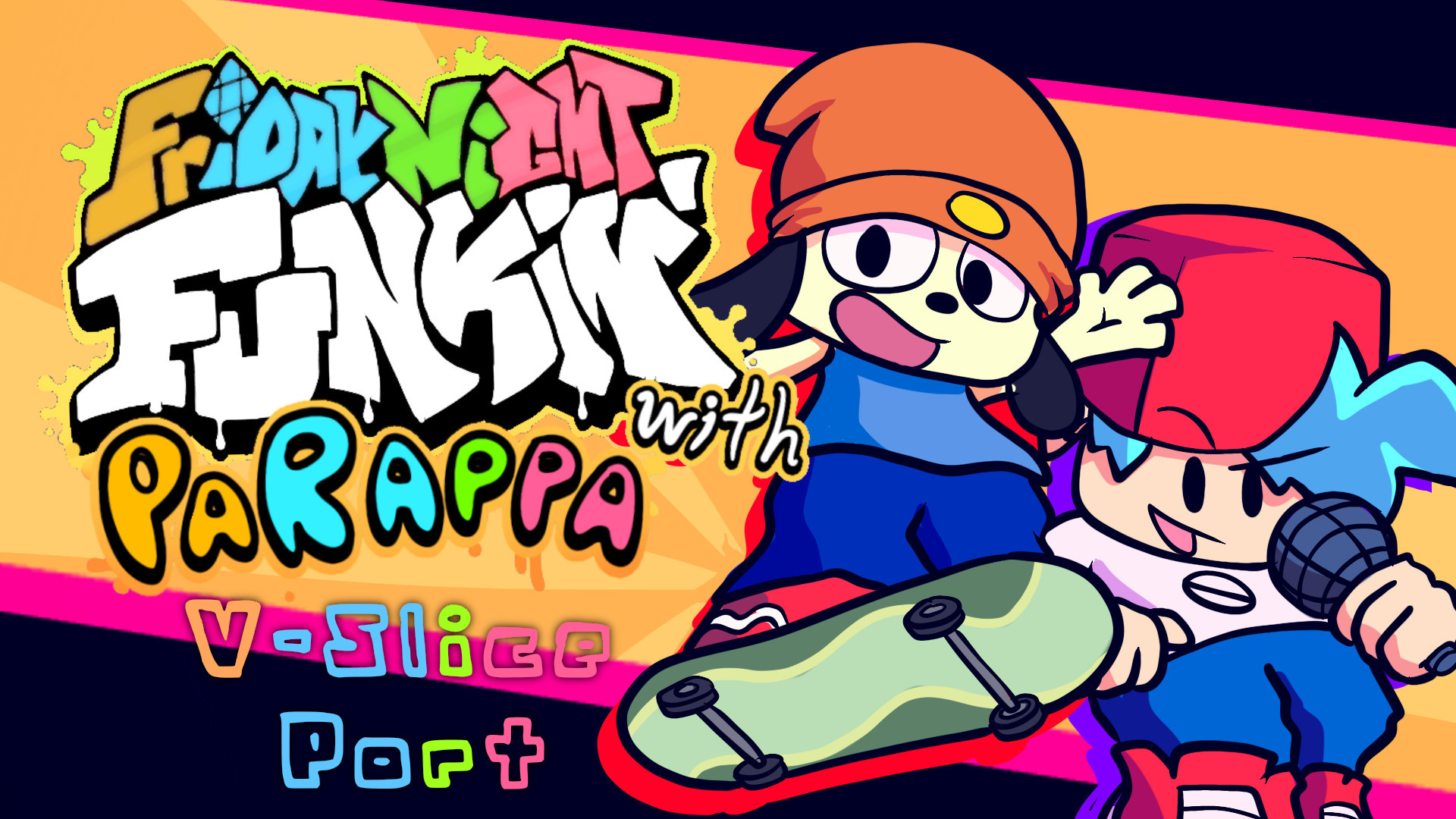 Funkin' with Parappa Base Game/V-Slice Port+