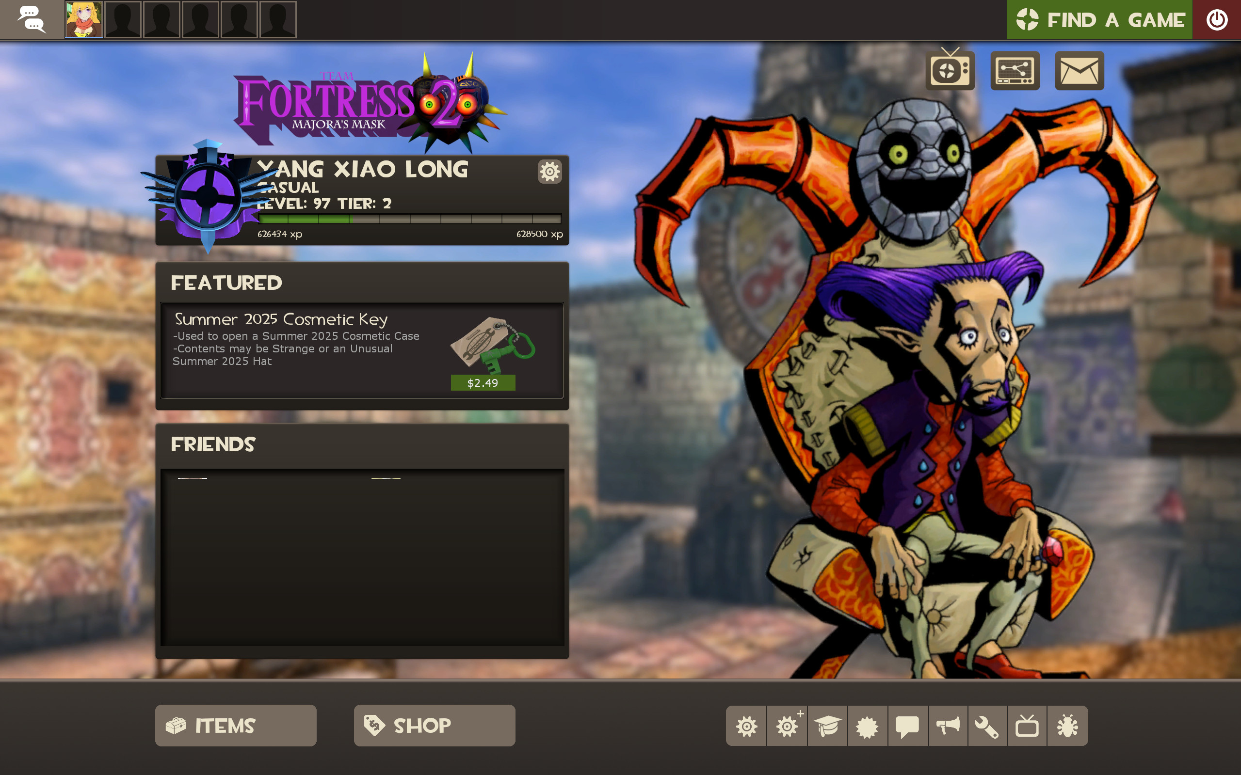 TF2 - Majora's Menu (TLoZ:MM Menu Replacement) Mod for Team Fortress 2 ...