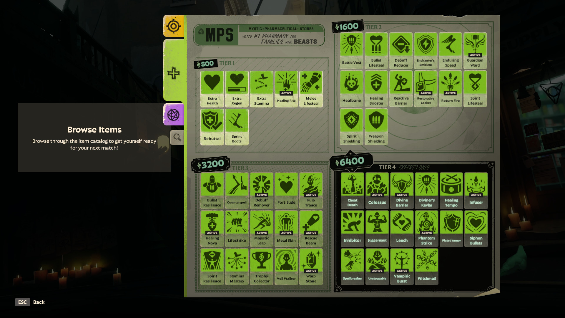 Old (plus New) Shop Icons screenshot