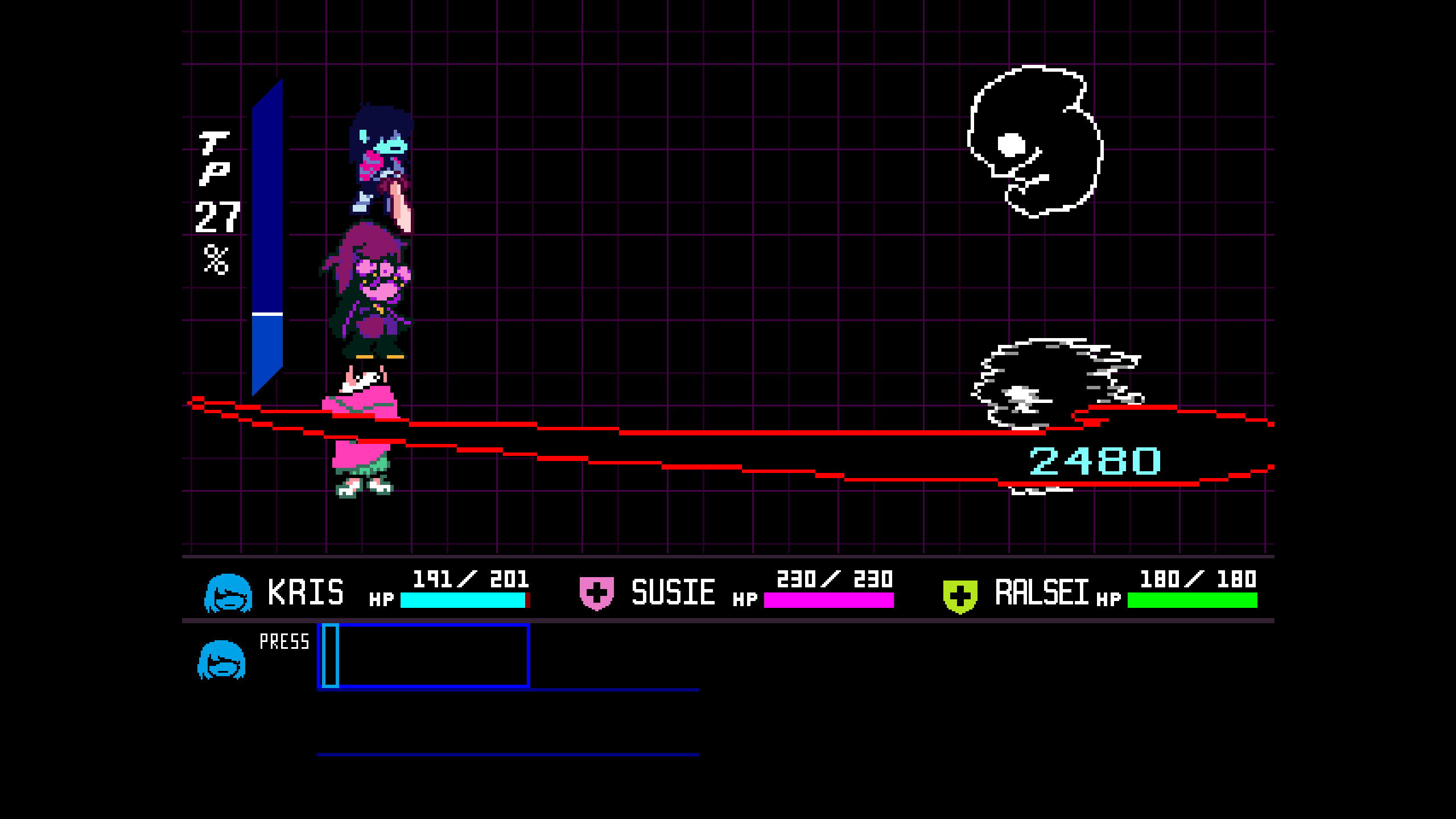 Delta Rune Swoon Swoon Slash For Strong Attacks Mod for DELTARUNE | DR Mods