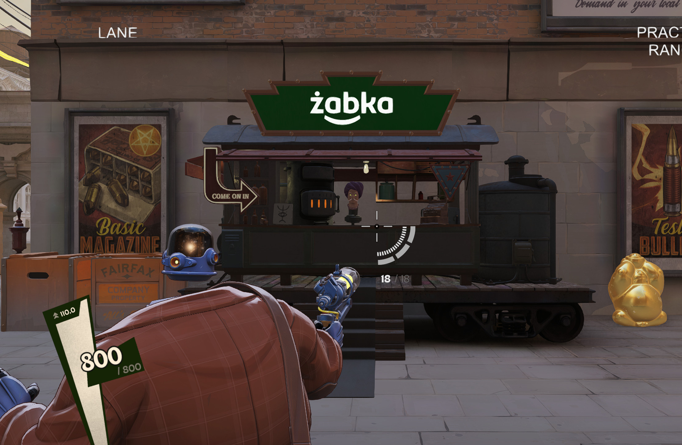 Polish "Żabka" store screenshot