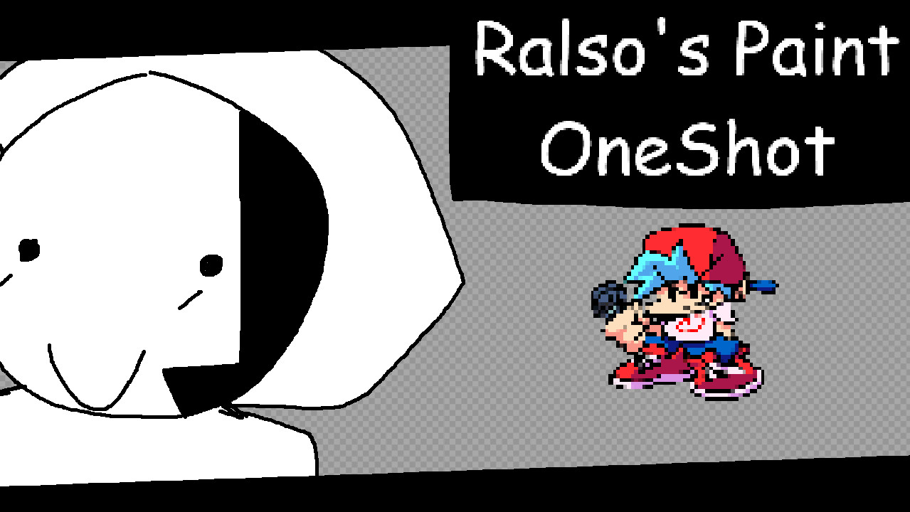 Ralso's Paint OneShot Mod for Friday Night Funkin' | FNF Mods