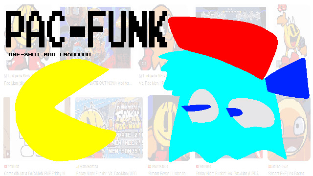 FNF Vs Pac-Man (One-shot)