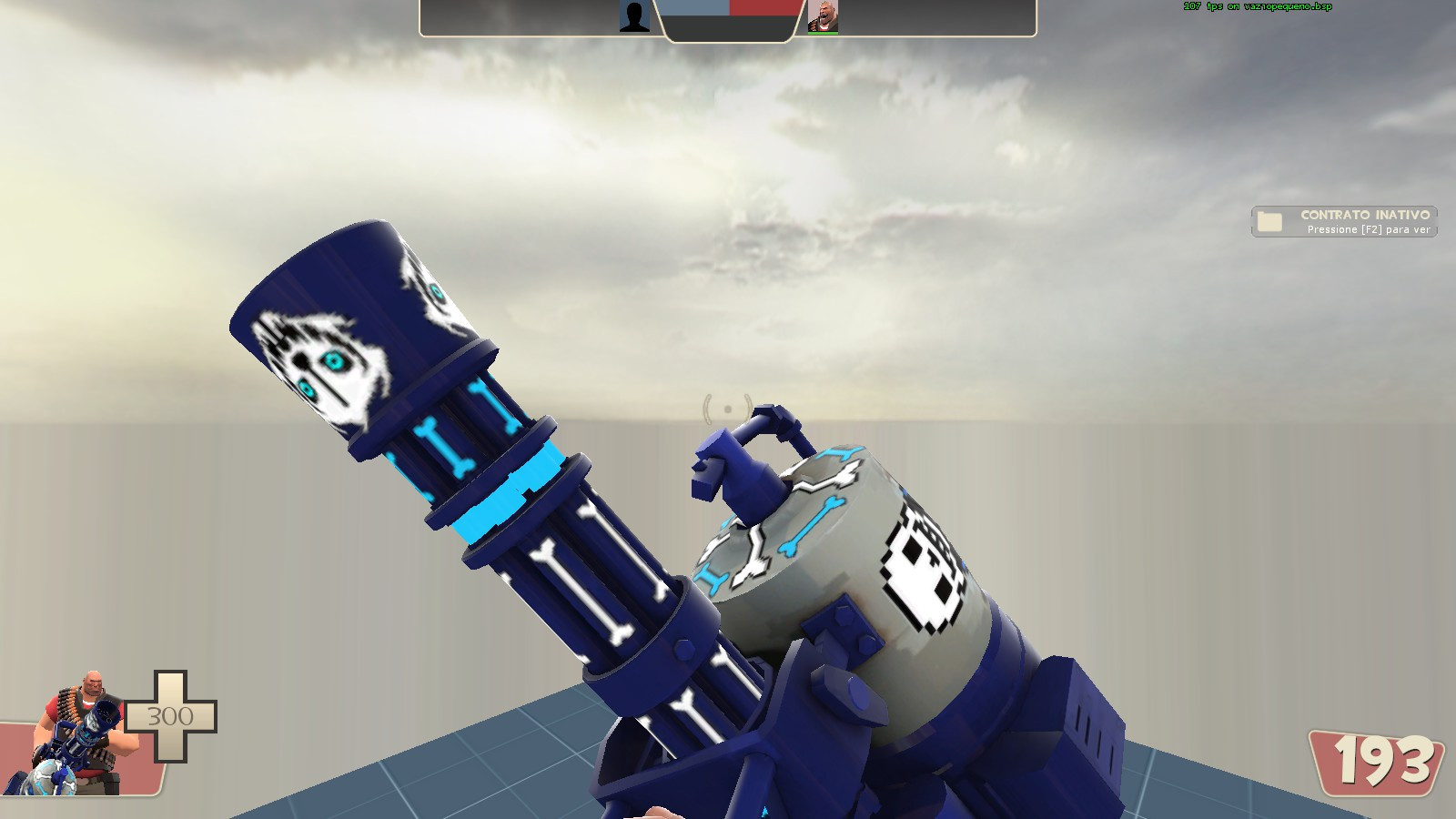 Undertale Sans Minigun Skin