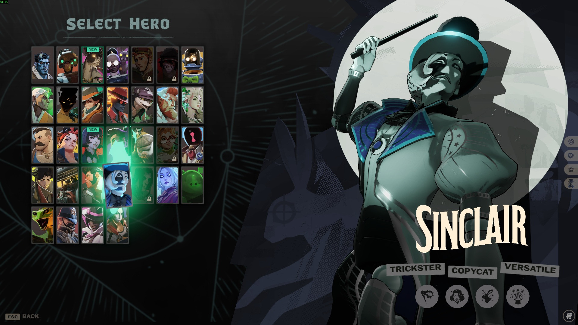 The Magnificent Sinclair v3 screenshot