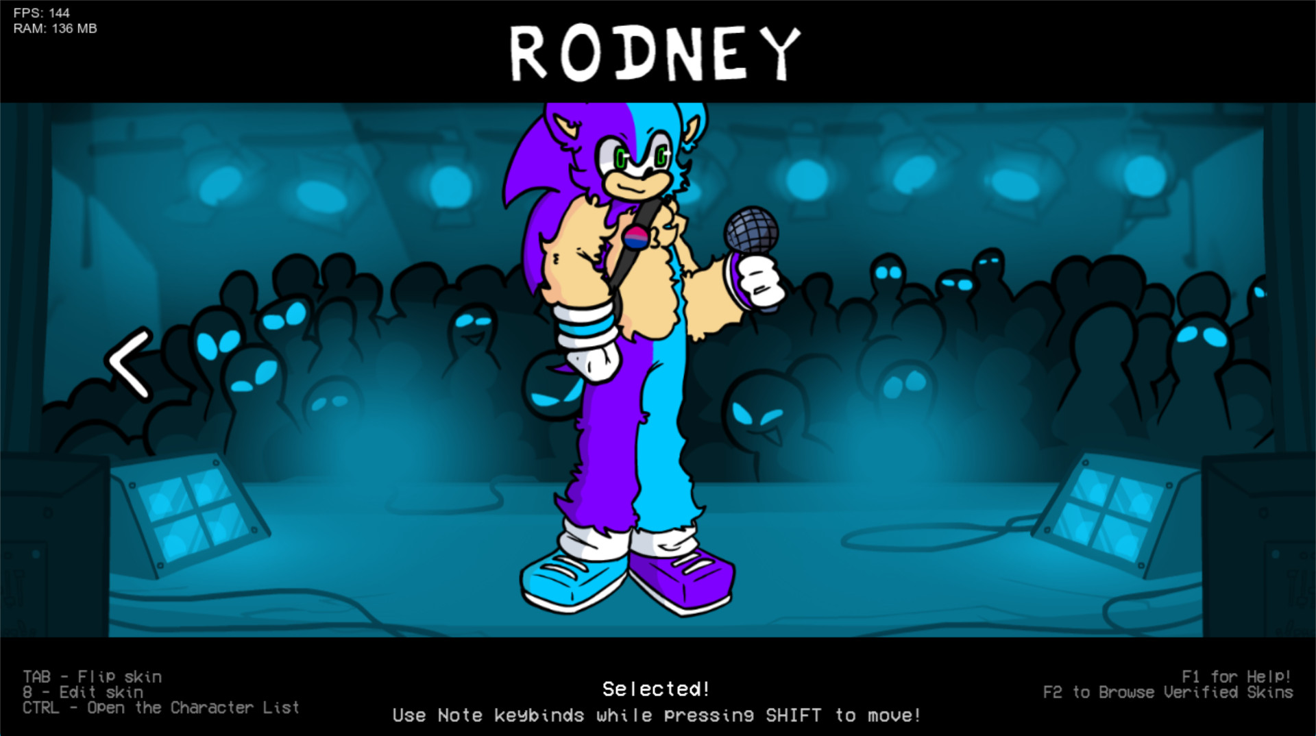 Rodney Skin for Psych Online