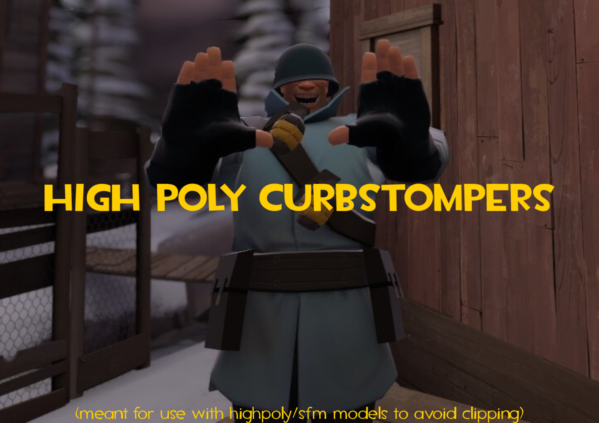 High Poly Curbstompers