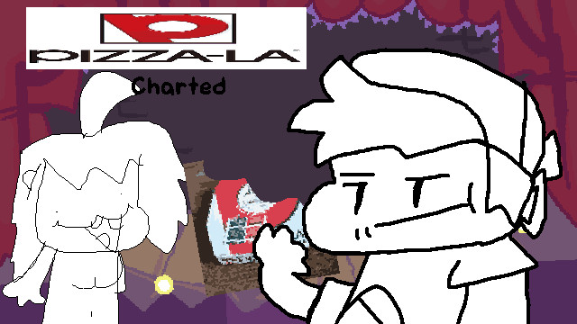 Pizza-la Ad but charted