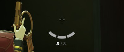 Low quality crosshair screenshot