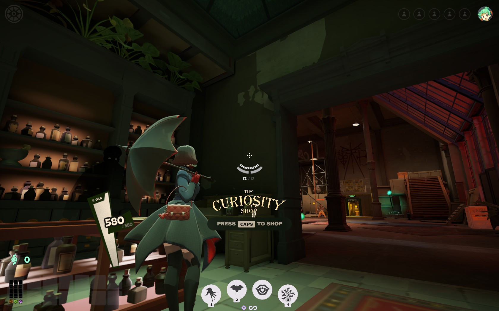 Low quality crosshair screenshot