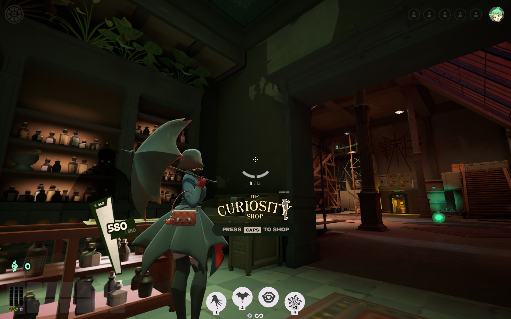 Low quality crosshair screenshot