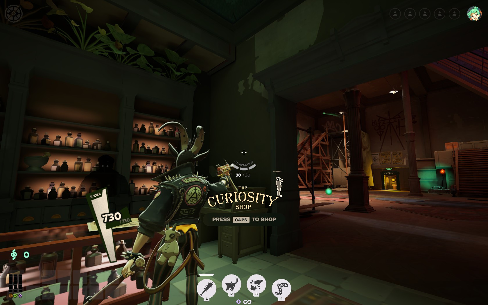 Low quality crosshair screenshot