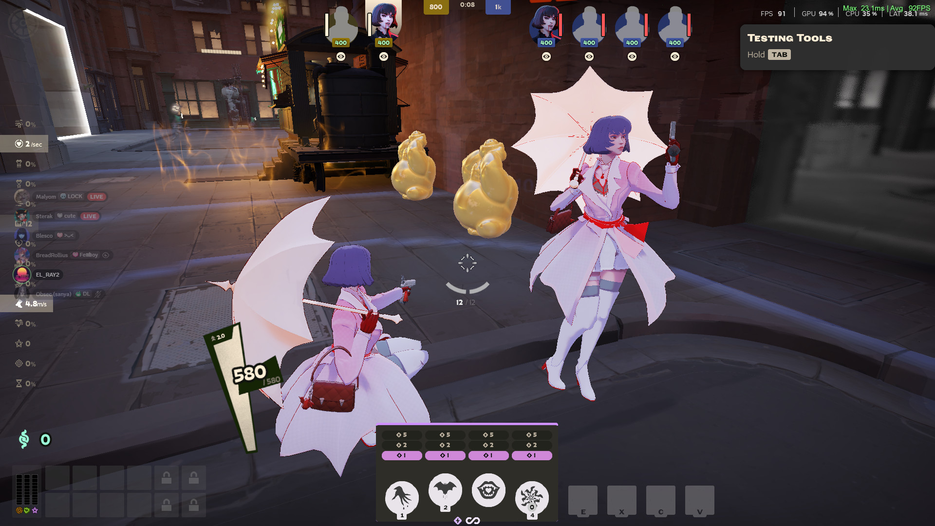 Velvet Mina (Touhou inspired chroma) screenshot