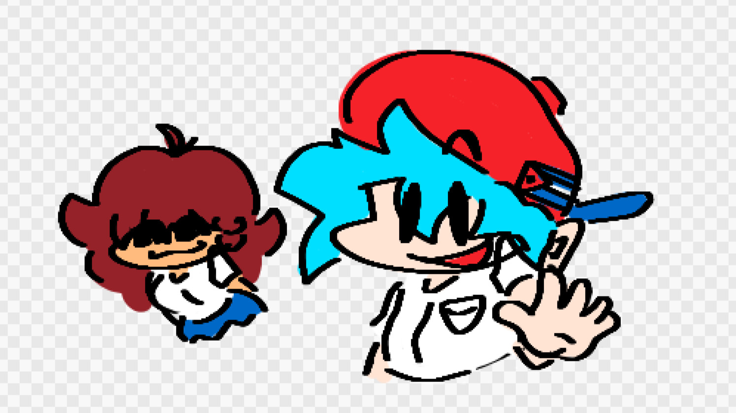 Bf n' Gf but they are cuban