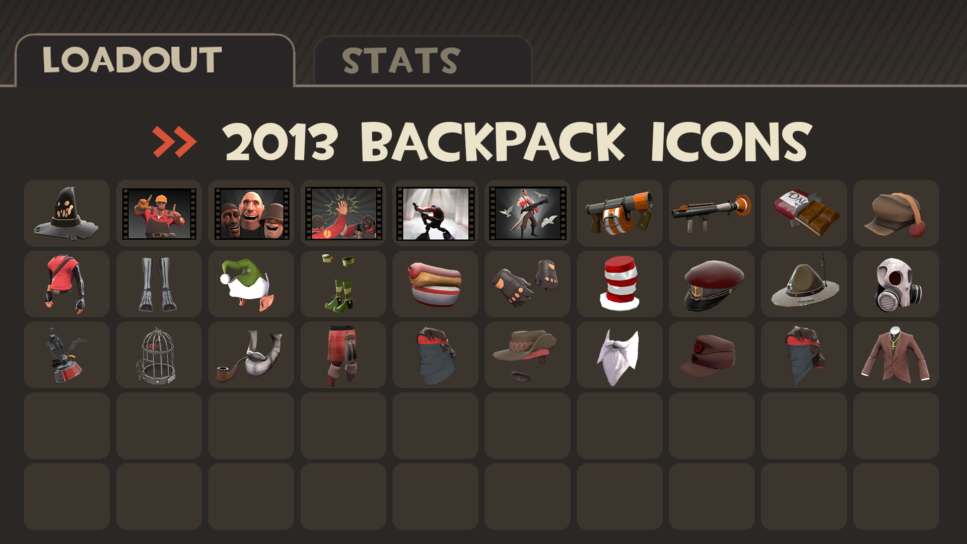 Restored 2013 Backpack Icons