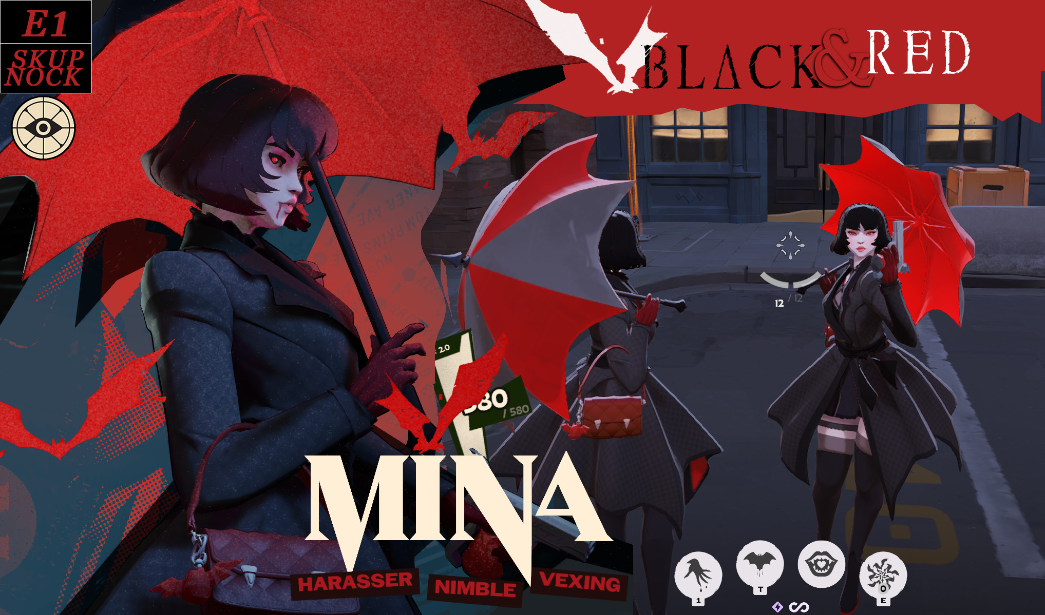 MINA-BlackWhiteRed screenshot