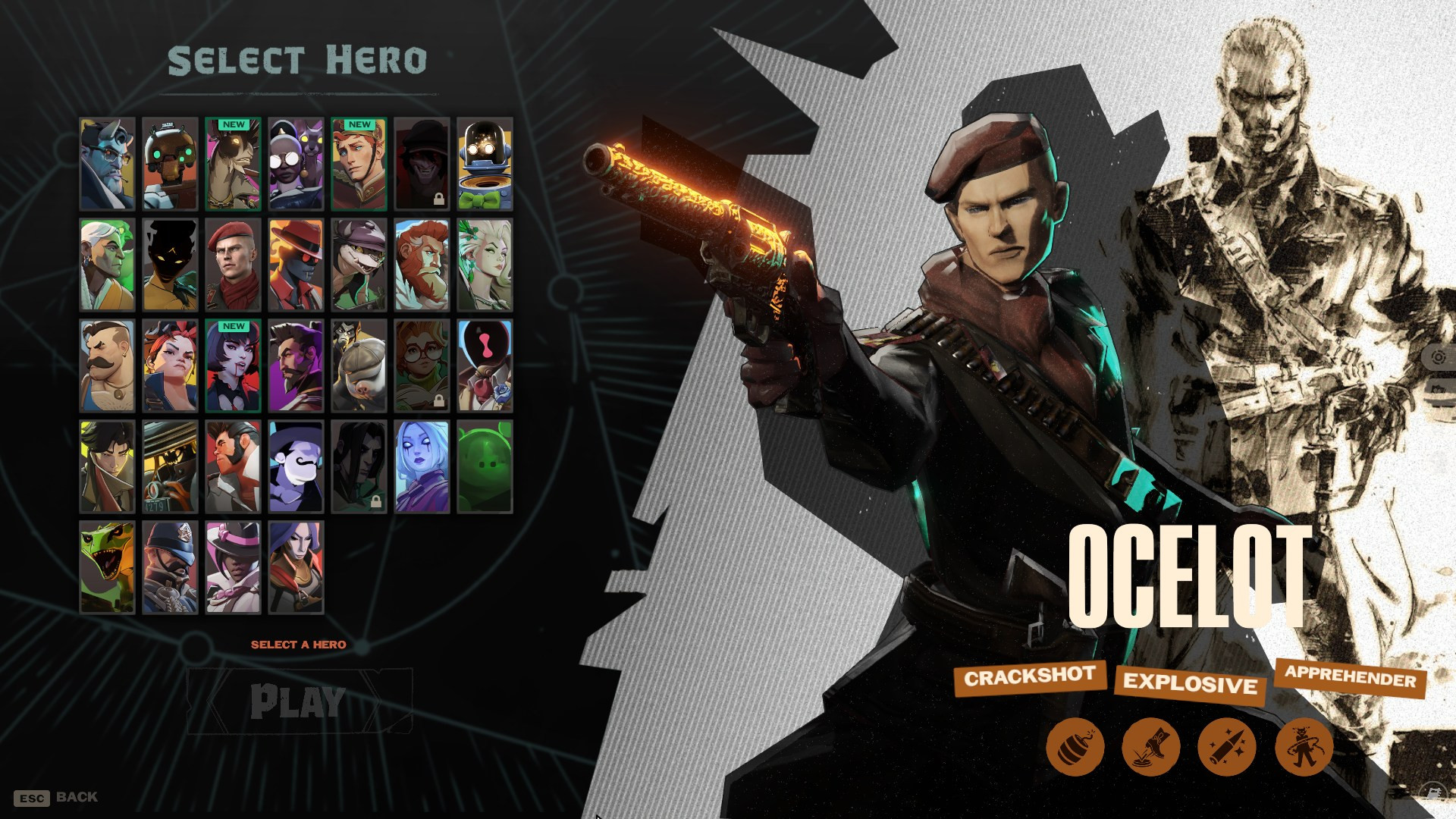 Ocelot | Holliday Skin screenshot