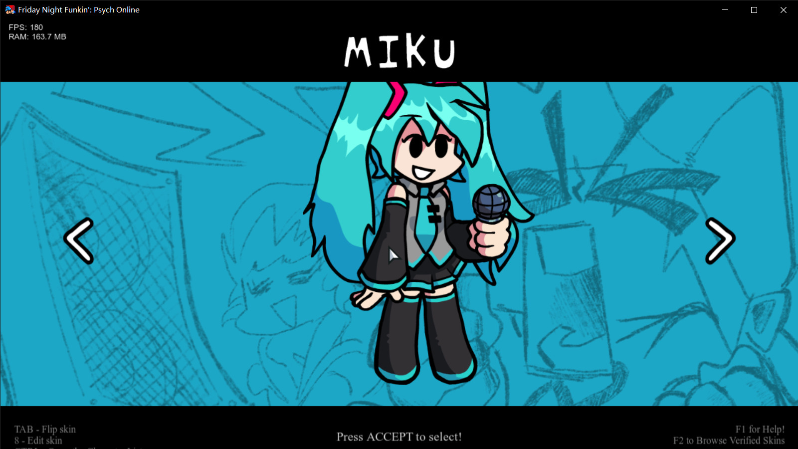 Psych Online Playable Miku