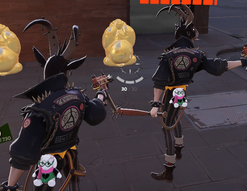 Ralsei plush on Billy(fixed)