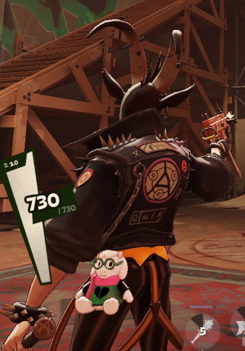 Ralsei plush on Billy(fixed) screenshot
