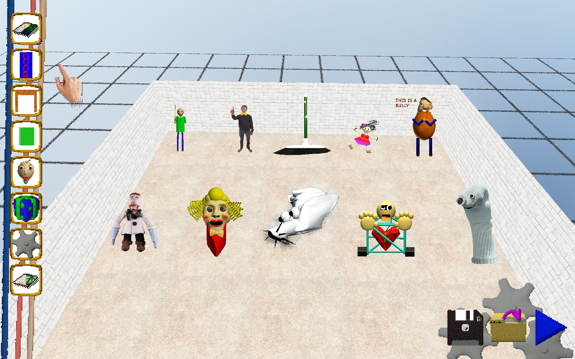 Invisible Characters Mod for Baldi's Basics | Baldi Mods