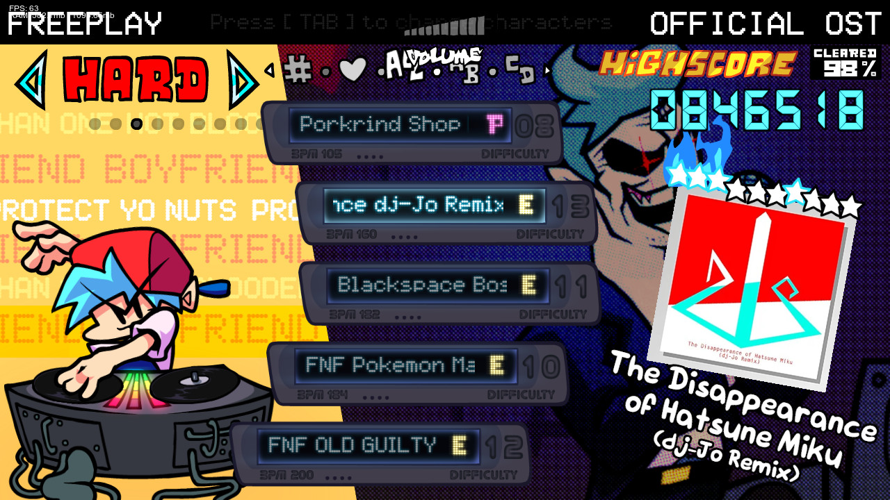 My Chart Library | StepMania Edition Mod for Friday Night Funkin' | FNF ...
