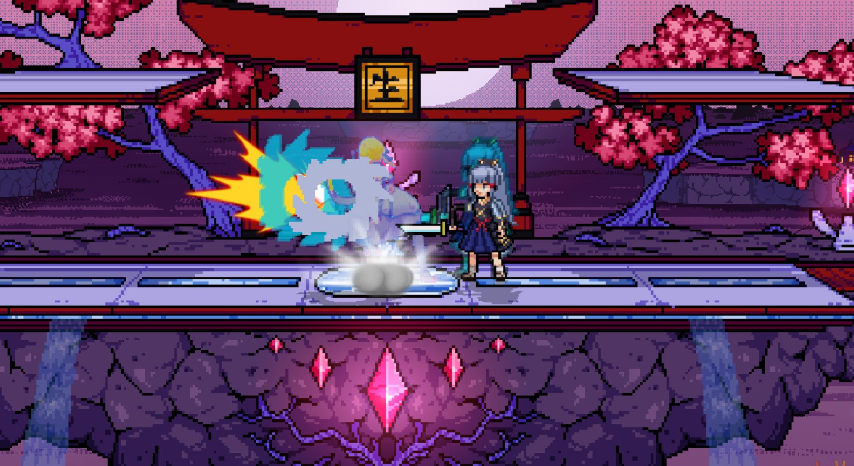 Ayaka genshin impact (CMC+ v8) Mod for Super Smash Bros. Crusade