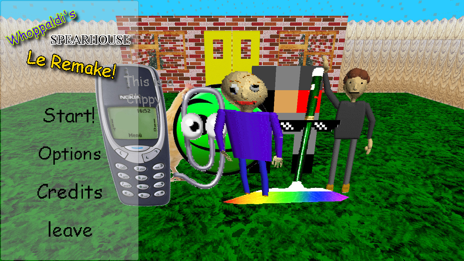 [SENSITIVE CONTENT] Whoppaldi's Spearhouse Le Remake Mod for Baldi's ...