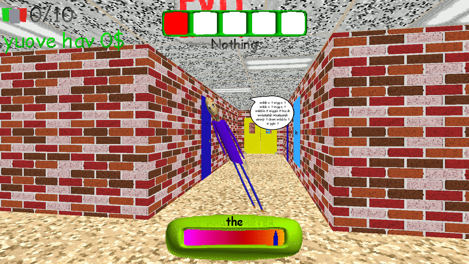 [SENSITIVE CONTENT] Whoppaldi's Spearhouse Le Remake Mod for Baldi's ...