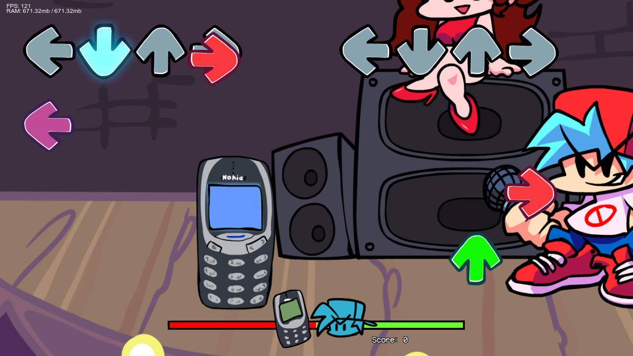 fnf vs nokia phone