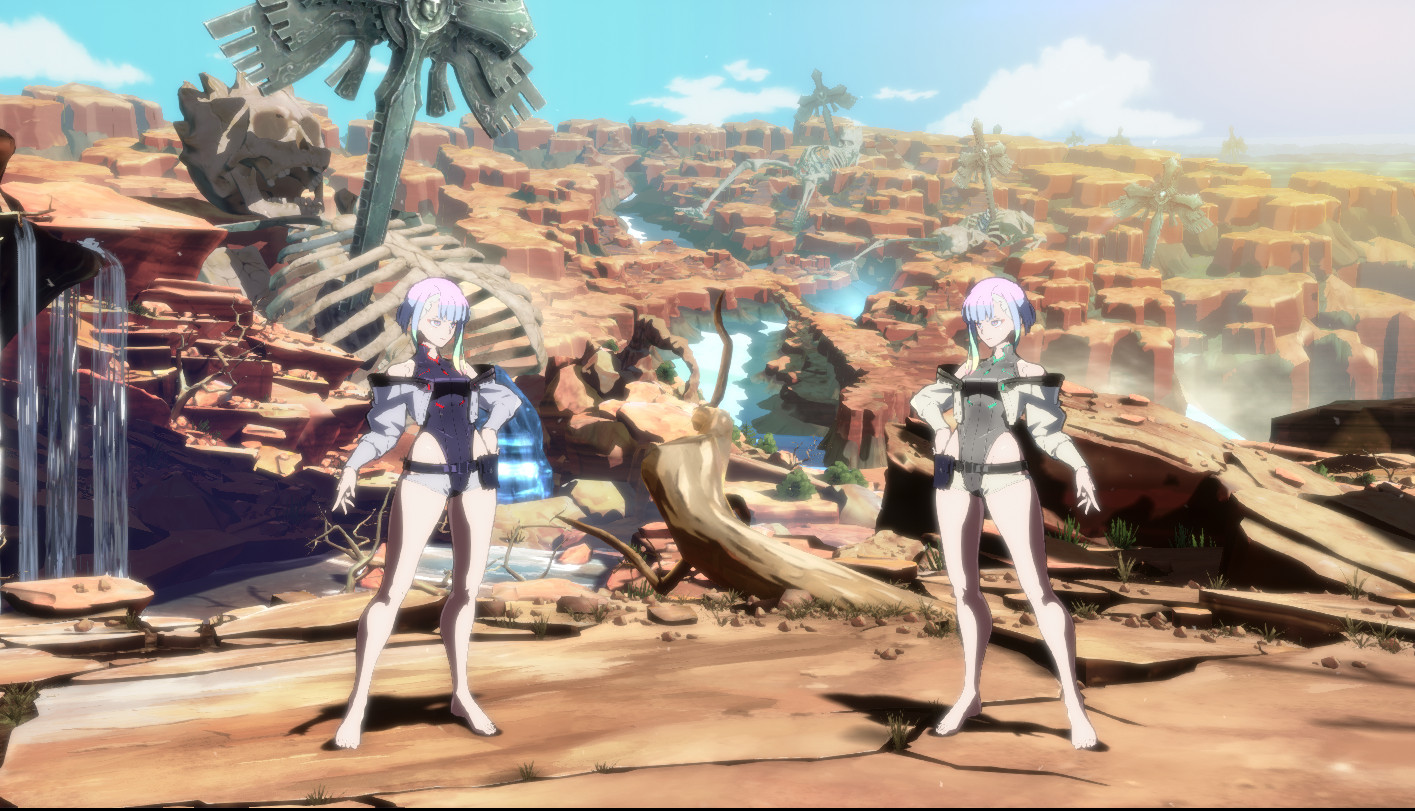 Lucy Bare Feet Mod for GUILTY GEAR -STRIVE- | GGST Mods
