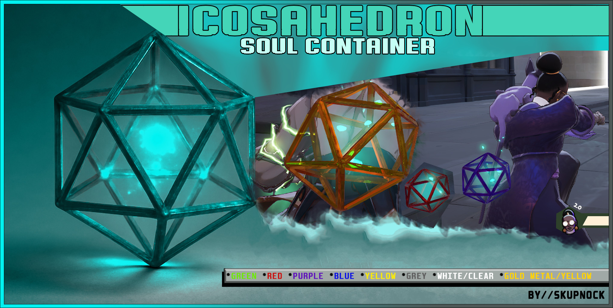 Soul Container-Icosahedron(8colors)