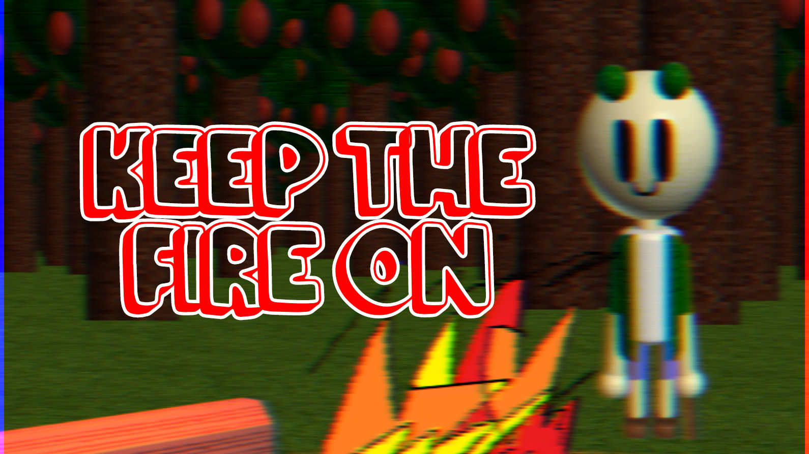 Baldi Mod Fire Sculpture's Awesome Camping Trip Mod for Baldi's Basics | Baldi Mods