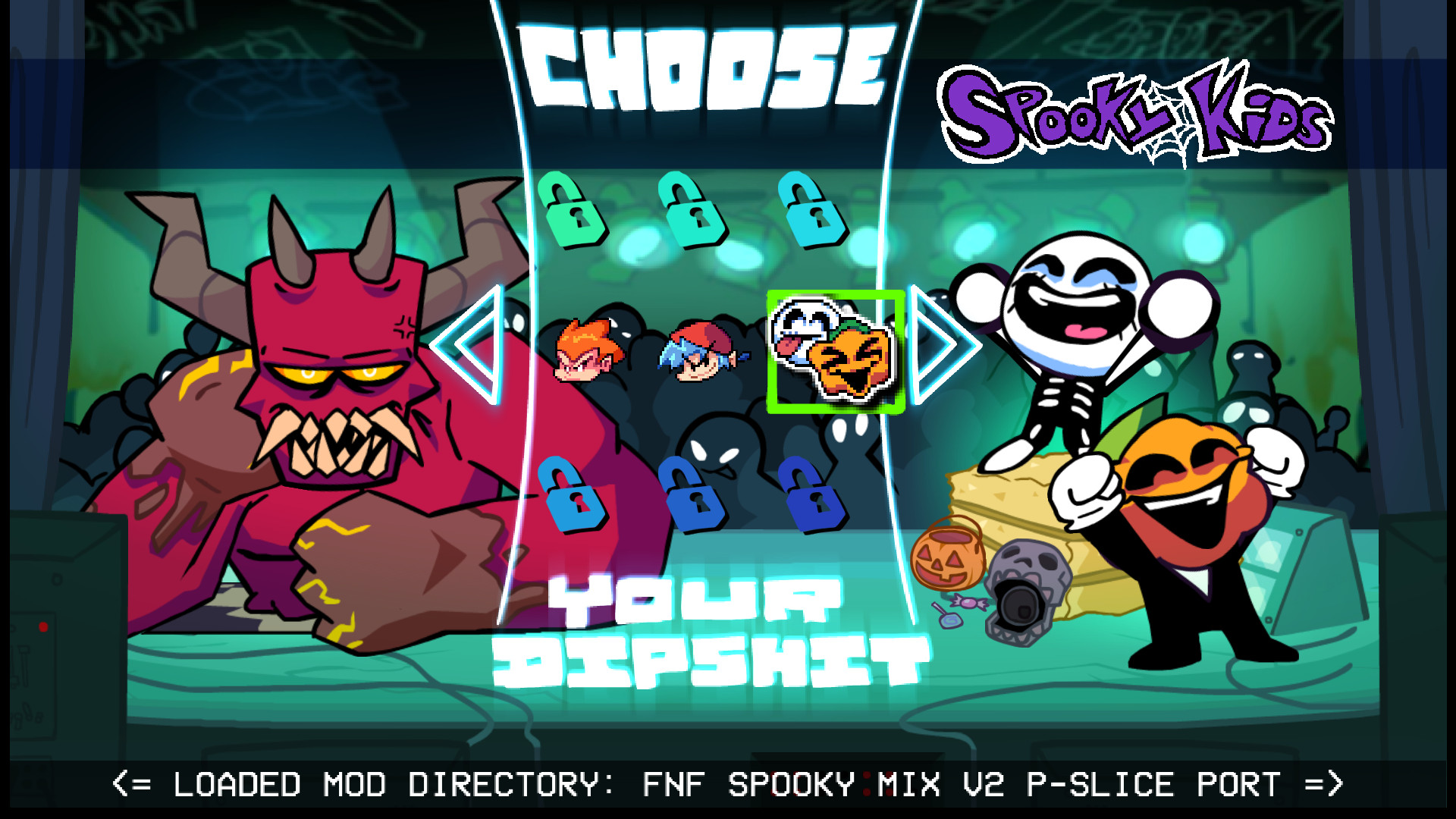 Spooky mix v2 pslice port