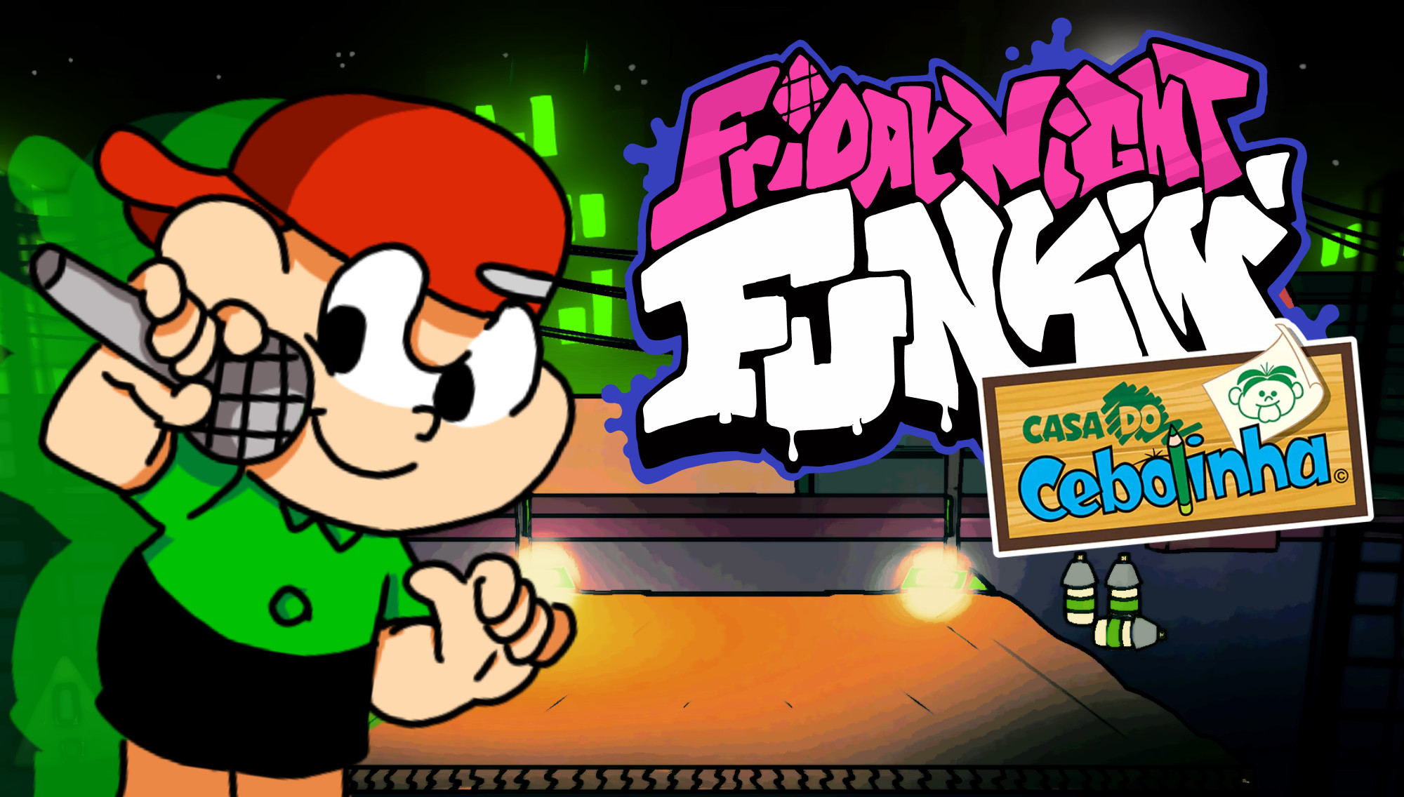 Friday Night Funkin Casa do Cebolinha V-SLICE