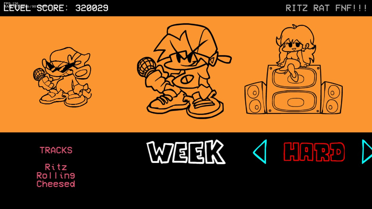 High Effort: Ritz (V Slice Edition) Mod for Friday Night Funkin' | FNF Mods