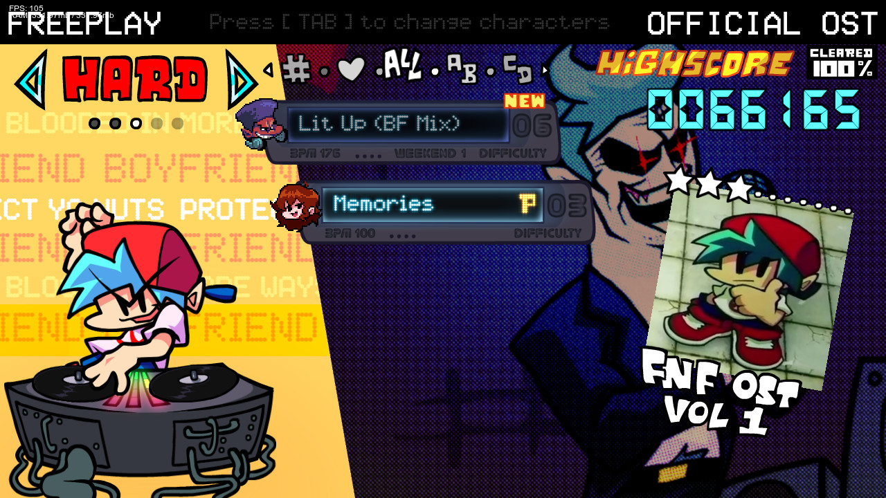 Memories (one-shot) V-slice PC