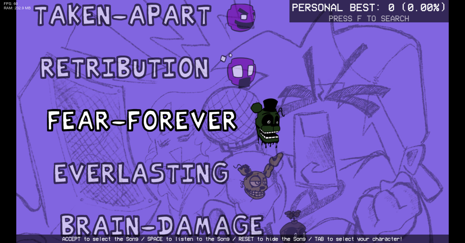 FNF VS FNAF 3 Psych Engine y Online