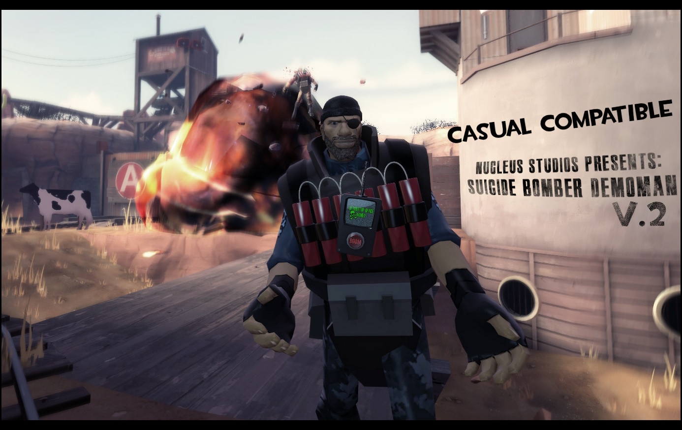 Suicide Bomber Demoman V.2 (Casual Compatible)