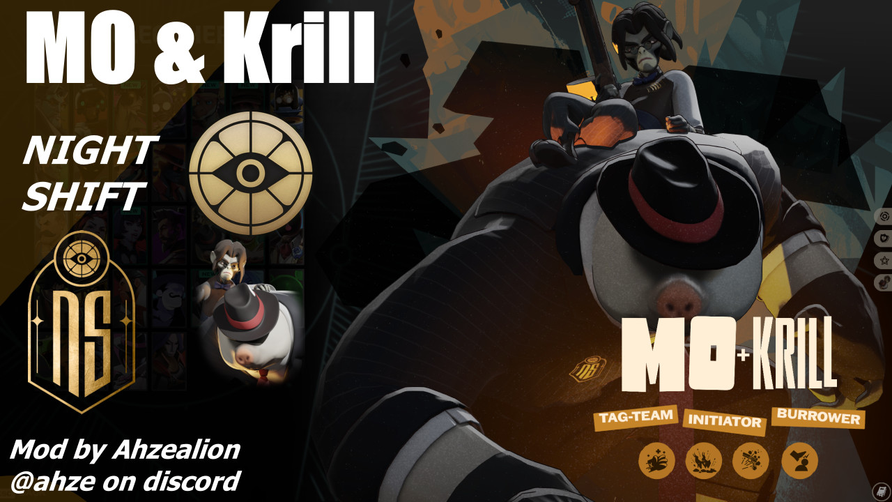 Mo and Krill dapper skin (DL nightshift)