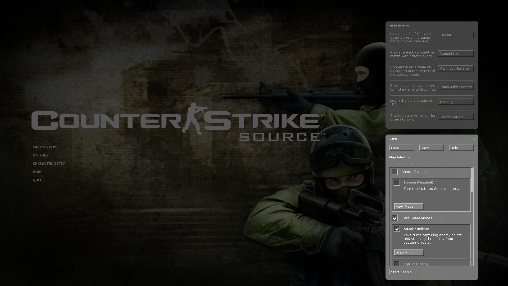 Counter-Strike: Source HUD Mod for Team Fortress 2 | TF2 Mods