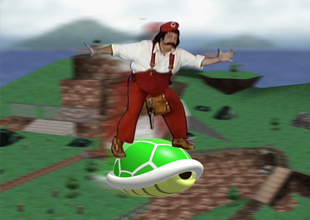Super Shell Surfin' Mario 64 Mod for SuperTuxKart | STK Mods
