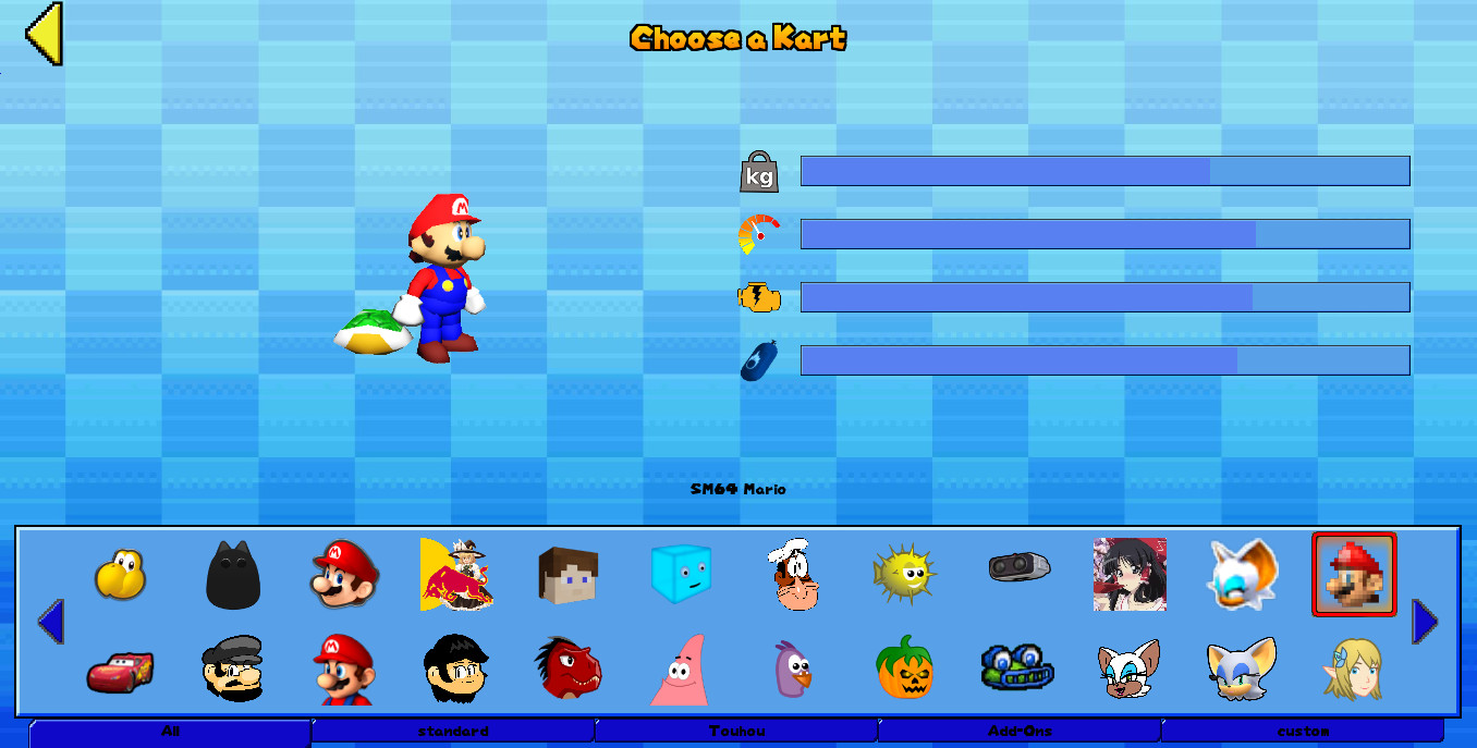 Super Shell Surfin' Mario 64 Mod for SuperTuxKart | STK Mods