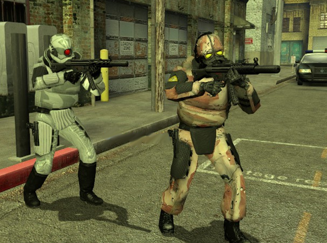 HL2 Combine Soldiers with Custom Camos