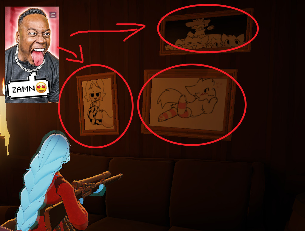 Furry femboys in the hideout