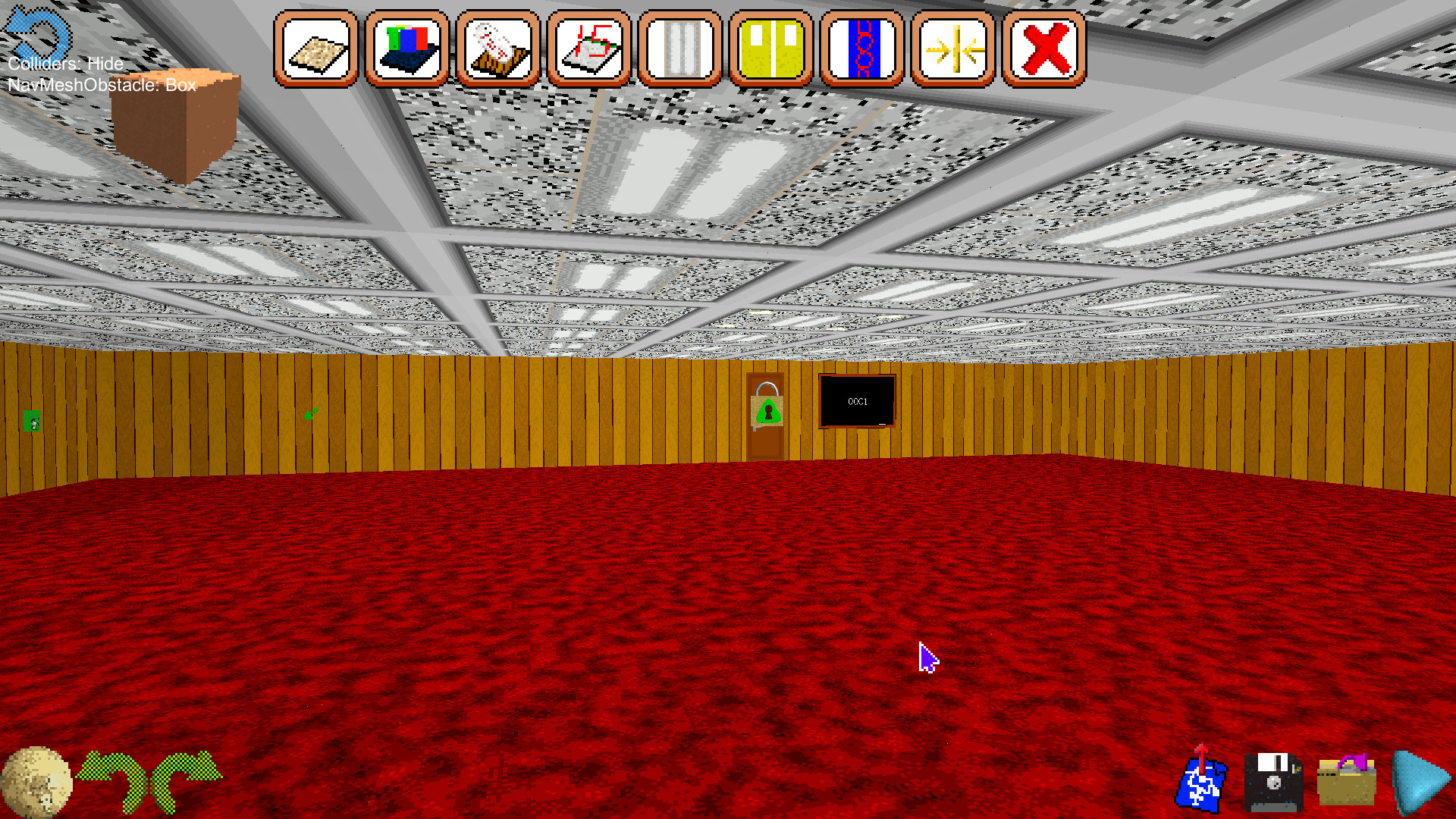 Doors but with 100 Rooms Instead Mod for Baldi's Basics | Baldi Mods