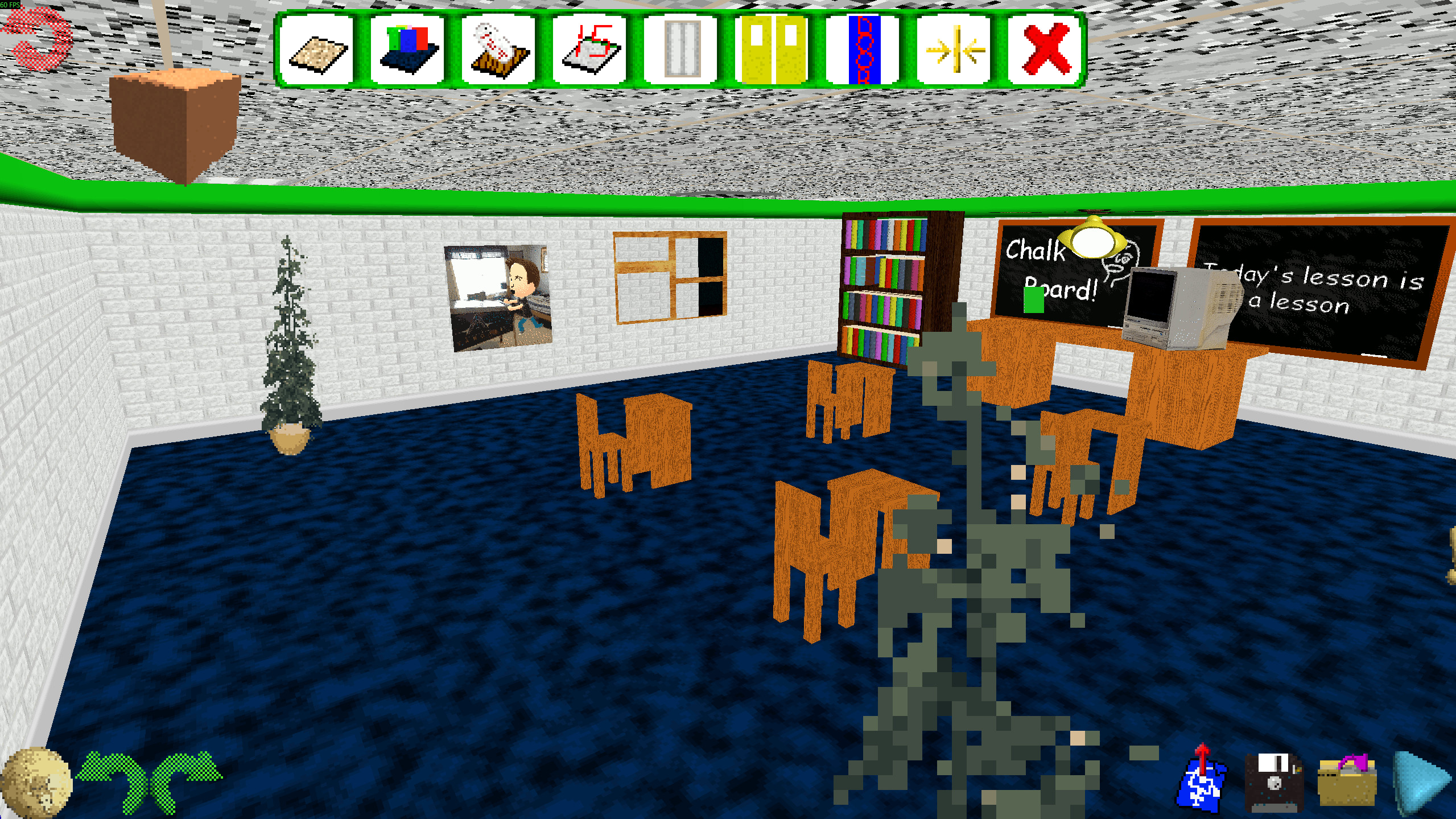 My first map in the new editor Mod for Baldi's Basics | Baldi Mods