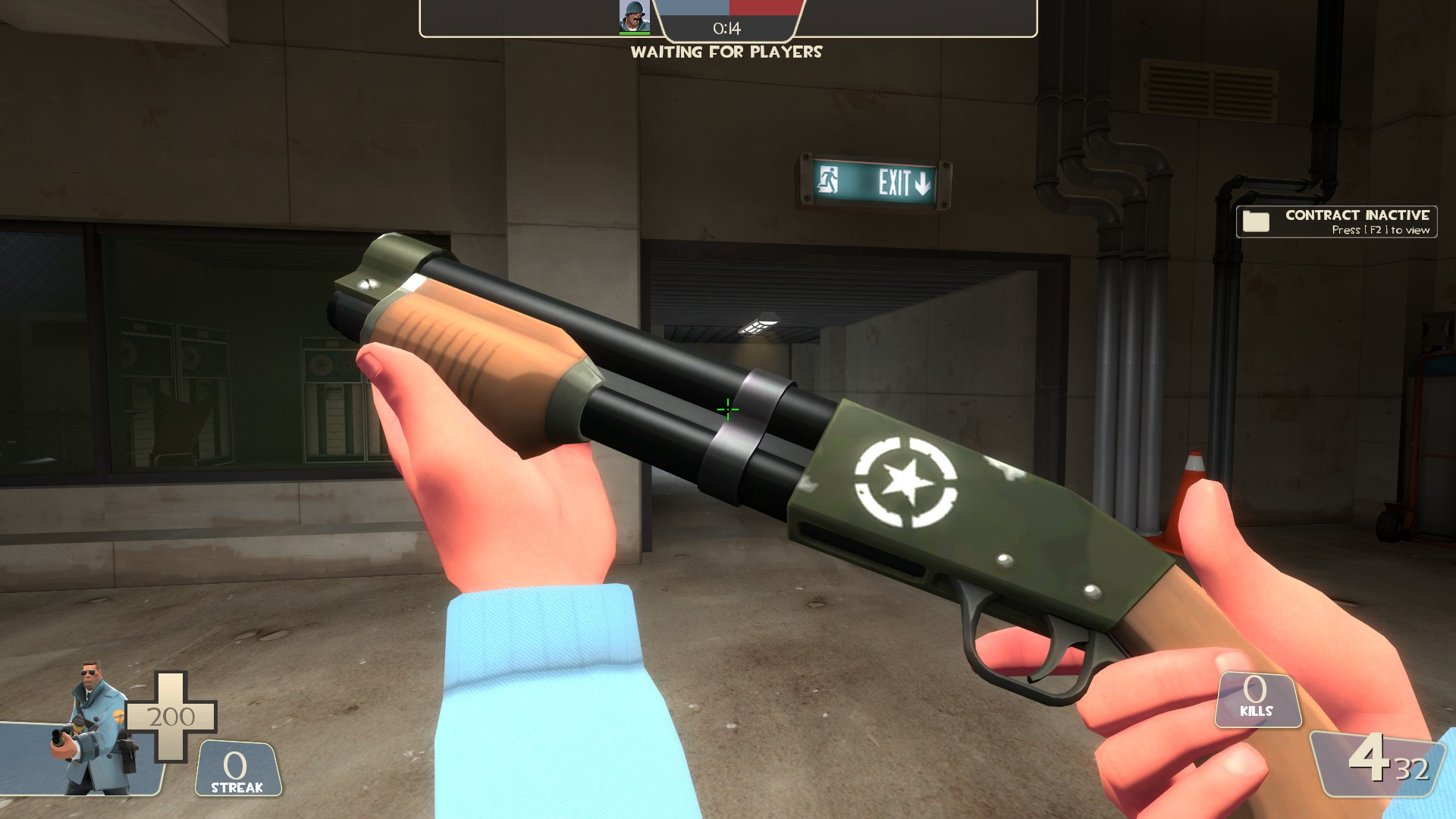 Streamlined (and mirrored) Reserve Shooter