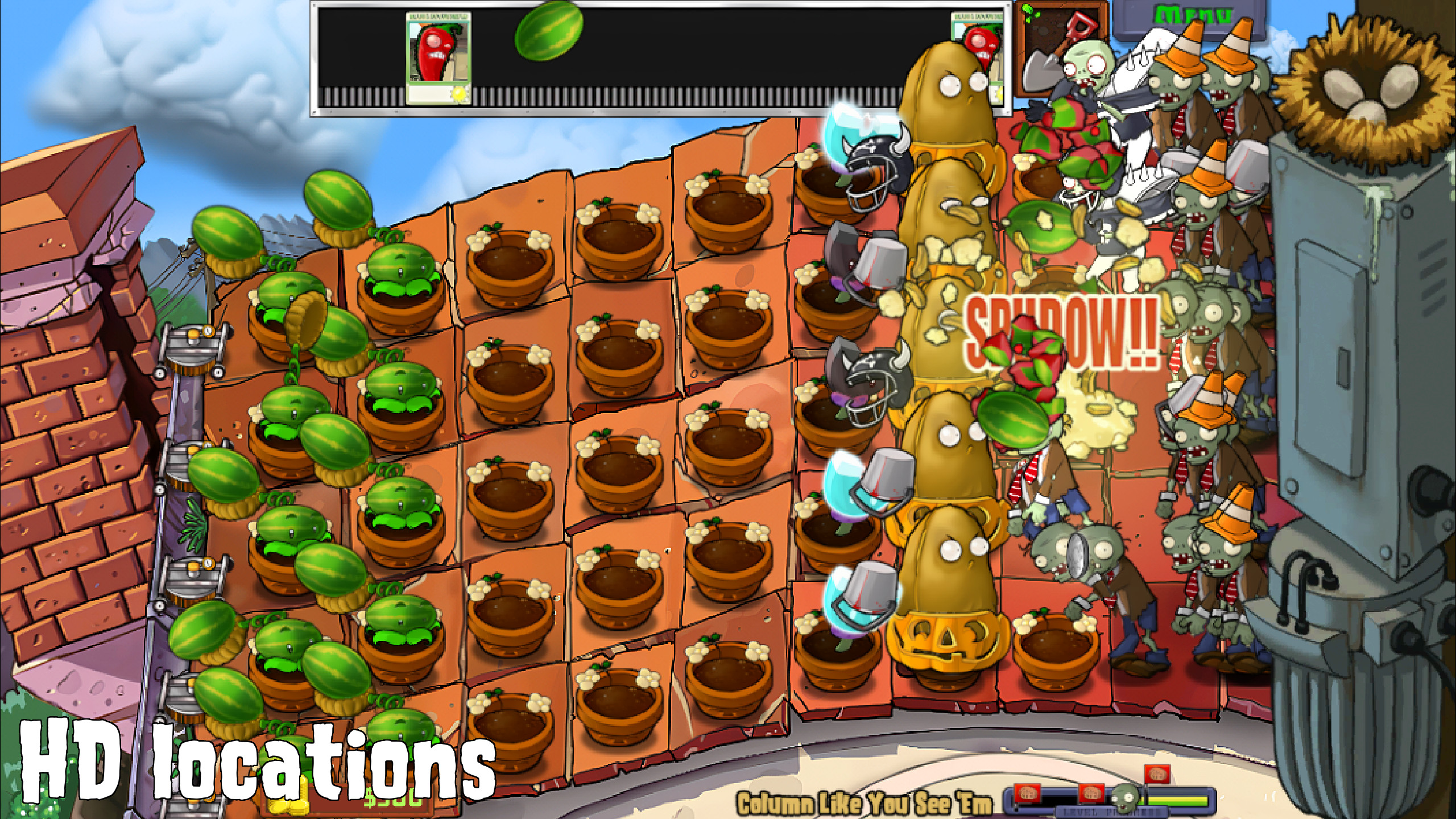 What is Plants vs. Zombies Replanted? - A Look at the New EA Remaster —  NeonLightsMedia, image size:2560x1440